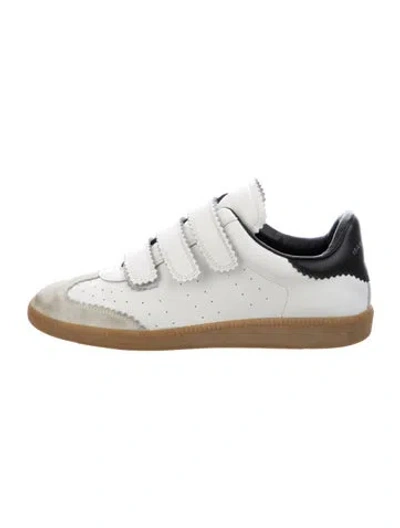 Pre-owned Isabel Marant Leather Sneakers In White