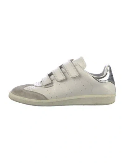 Pre-owned Isabel Marant Leather Sneakers In White