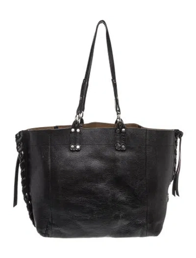 Pre-owned Isabel Marant Leather Tote In Black