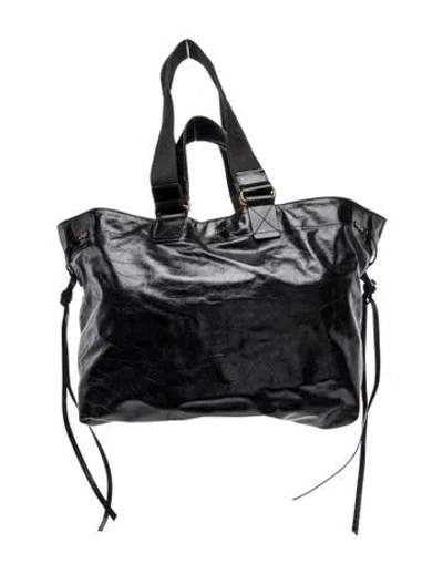 Pre-owned Isabel Marant Leather Tote In Black