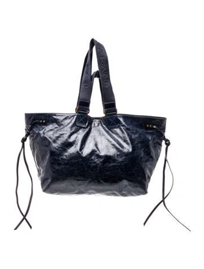 Pre-owned Isabel Marant Leather Tote In Blue