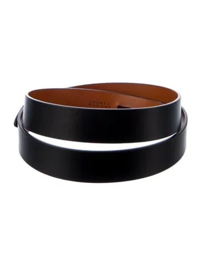 Pre-owned Isabel Marant Leather Waist Belt In Black