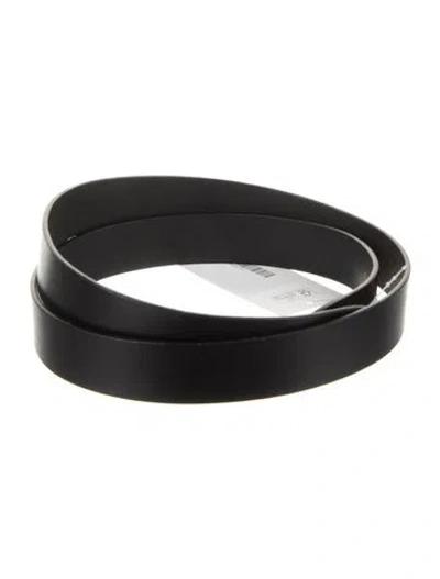 Pre-owned Isabel Marant Leather Waist Belt In Black