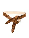 Isabel Marant Lecce Belt In Brown