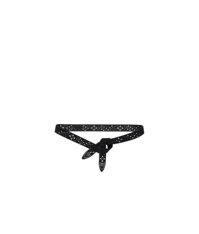 Isabel Marant Lecce Belt In Black