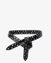 Isabel Marant Lecce Belt In Black