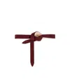 Isabel Marant Burgundy Lecce Belt In Brown