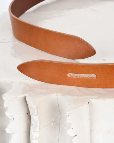 Isabel Marant Lecce Belt In Natural