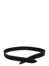 Isabel Marant Lecce Knotted Belt In Black