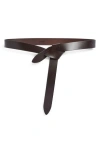 Isabel Marant Lecce Knotted Leather Belt