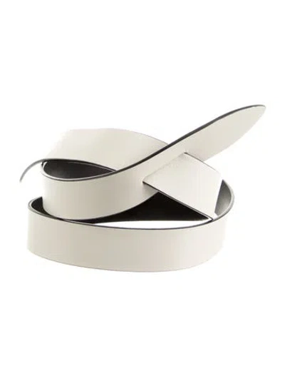 Pre-owned Isabel Marant Lecce Pull-through Leather Belt In Multi