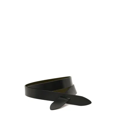 Isabel Marant Lecce Reversible Belt In White