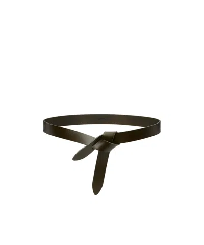 Isabel Marant Lecce Self-fastening Belt In Black
