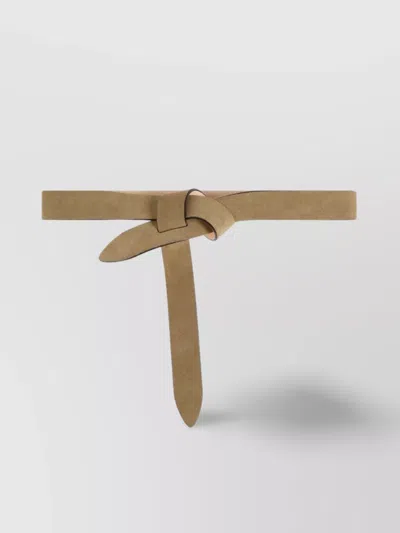 Isabel Marant Lecce Suede Knot Detail Adjustable Belt