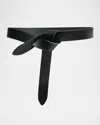 Isabel Marant Lecce Tie-up Leather Belt