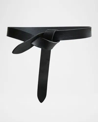 Isabel Marant Lecce Tie-up Leather Belt