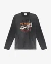 Isabel Marant Long-sleeved T-shirt In Black