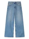 Isabel Marant Lemony Denim Jeans In Animal Print