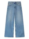 Isabel Marant Lemony Denim Jeans In Blue