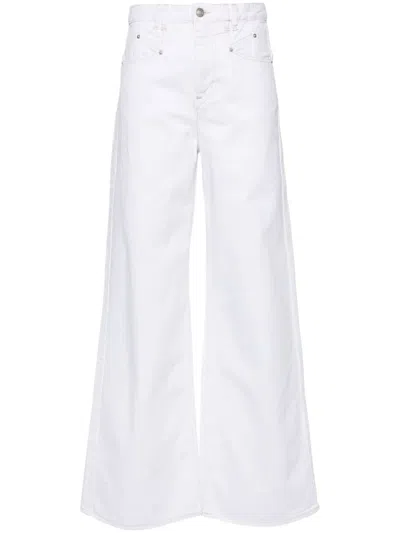 ISABEL MARANT LEMONY HIGH-RISE WIDE-LEG JEANS