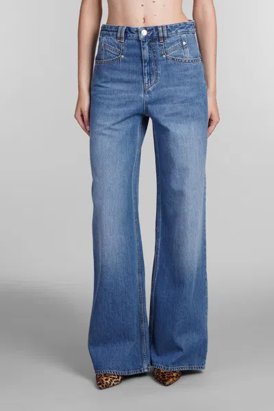 Isabel Marant Lemony Jeans In Blue
