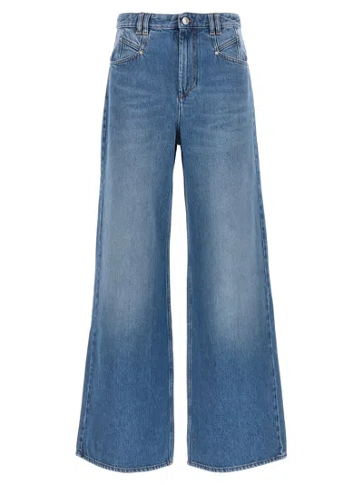 Isabel Marant Lemony Jeans In Blue