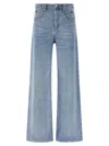 Isabel Marant Wide-leg Denim Trousers With Belt Loops