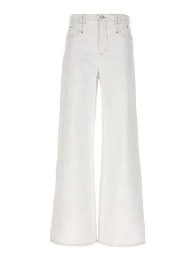 Isabel Marant Lemony Jeans In White