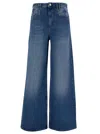 Isabel Marant High-rise Bootcut Denim Jeans With Belt Loops In Blue