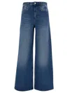 Isabel Marant High-rise Bootcut Denim Jeans With Belt Loops In Blue