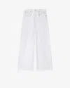 Isabel Marant Lemony Denim Jeans In White