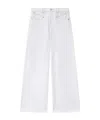 Isabel Marant Lemony Denim Jeans In White