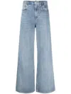 Isabel Marant Lemony Wide-leg Denim Jeans In Blue