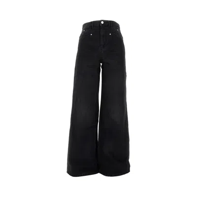 ISABEL MARANT 'LEMONY' WIDE LEG JEANS