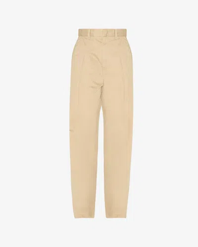 Isabel Marant Lenadi Trousers In Beige
