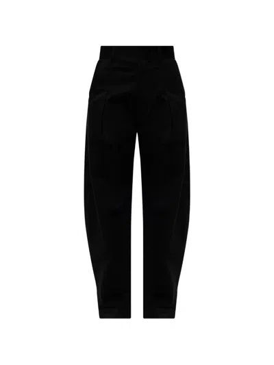 Isabel Marant Lenadia Pleated Trousers In Black