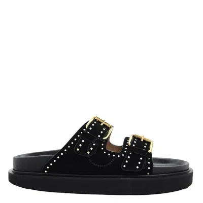 Isabel Marant Lennya Platform Sandals In Black