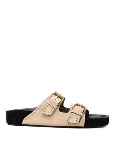 ISABEL MARANT LENNYO BUCKLE SANDALS