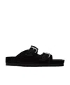 Isabel Marant Lennyo Flat-soled Sandals In Black