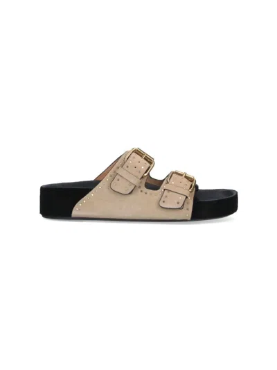 Isabel Marant Lennyo" Sandals - Beige