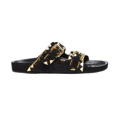 Isabel Marant Lennyo Sandals In Black