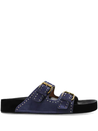 Isabel Marant Lenny Sandals Blue