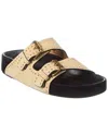 Isabel Marant Buckle Sandals With Asymmetric Open Toe