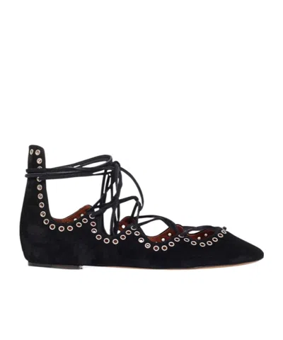 Isabel Marant Leo Strap Sandal In Black