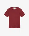 Isabel Marant Leon T-shirt In Red
