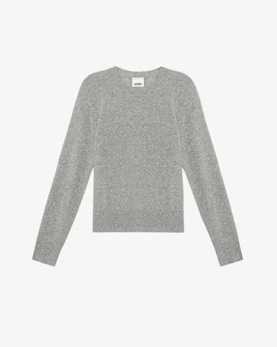 Isabel Marant Leonor Sweater In Gray