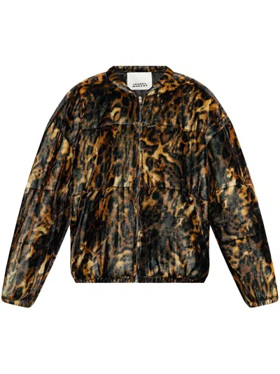 ISABEL MARANT DELIMA BOMBER JACKET