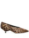 Isabel Marant Ebisa Leopard Printed Pumps In Leopard Print