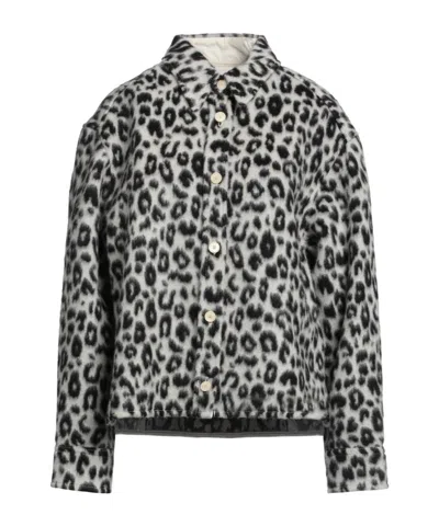 Isabel Marant Leopard-print Long-sleeve Shirt In Animal Print