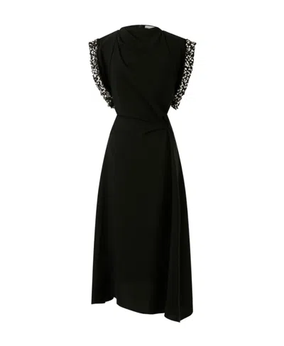 ISABEL MARANT LERONIA SEQUIN-EMBELLISHED MIDI DRESS